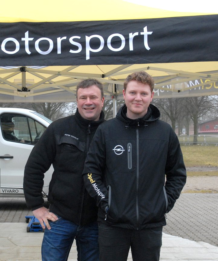 Sune Vallentin og Peter Egholm er efter DM 1 på en samlet tredjeplads i Gruppe E og en andenplads i Opel Corsa OPC Cup.
(Foto: Morten Dam - autoMOTIV/specialpress)